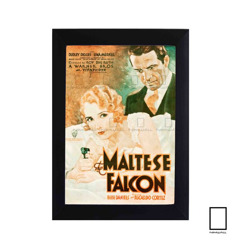 پوستر فیلم شاهین مالت The Maltese Falcon مدل N-22803