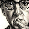 تابلو نقاشی وودی آلن  Woody Allen  مدل N-99796
