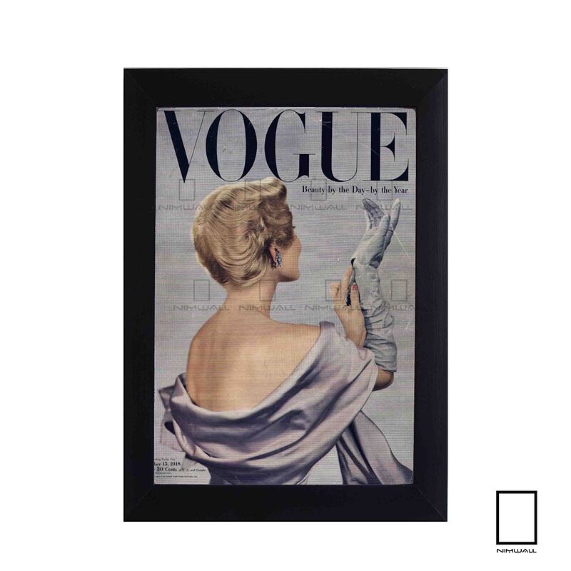 پوستر جلد مجله ووگ Vogue مدل  N-31139