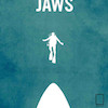 تابلو مینیمال فیلم آرواره ها Jaws مدل N-22913