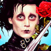 تابلو نقاشی فیلم ادوارد دست قیچی Edward Scissorhands مدل N-22921