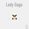 تابلو مینیمال لیدی گاگا Lady Gaga مدل N-45078