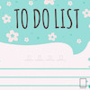 تابلو وایت برد شیشه ای برنامه ریزی ( TO DO LIST ) مدل N-97412