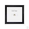تابلو مینیمال لیدی گاگا Lady Gaga مدل N-45078