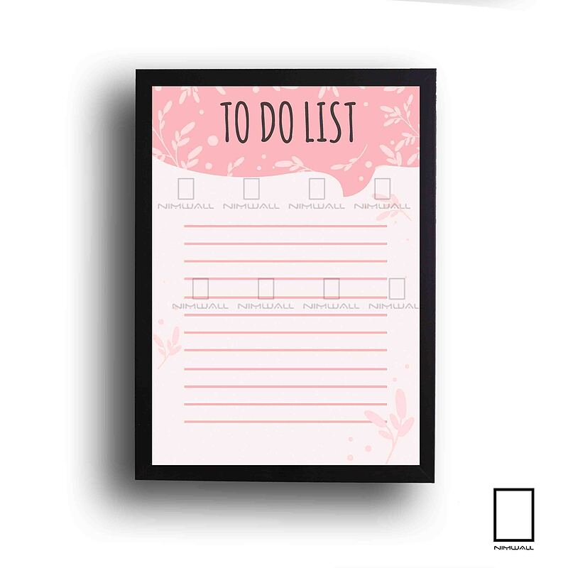 تابلو وایت برد شیشه ای برنامه ریزی ( TO DO LIST ) مدل N-97411