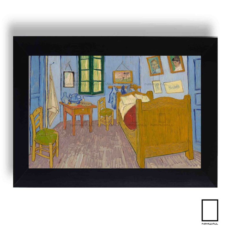 تابلو نقاشی اتاق خواب ارل اثر ون گوگ مدل N-99844