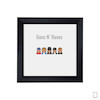 تابلو مینیمال گانز ان روزز Guns N' Roses  مدل N-45087