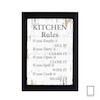 تابلو قانون اشپزخانه Kitchen Rules  مدل N-93063