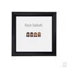 تابلو مینیمال بلک سبث Black Sabbath مدل N-45089