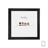تابلو مینیمال گوریلاز Gorillaz مدل N-45039