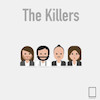 تابلو مینیمال کیلرز  The Killers مدل N-45041