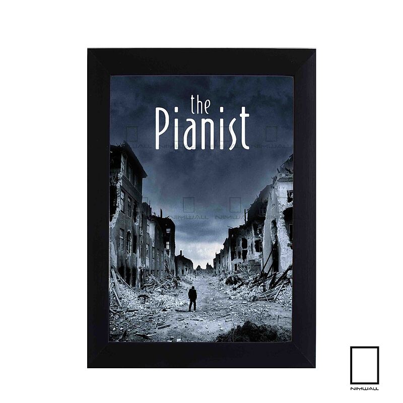 تابلو فیلم the pianist پیانیست مدل N-221035