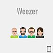 تابلو مینیمال weezer مدل N-45044