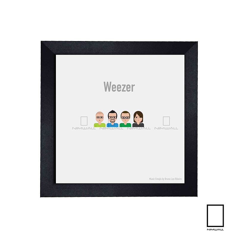 تابلو مینیمال weezer مدل N-45044