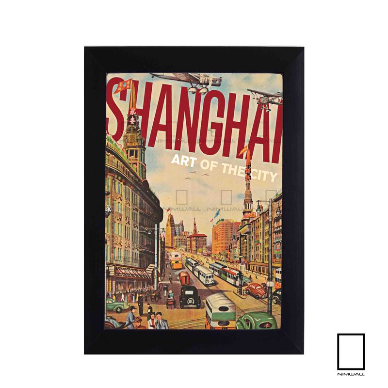 پوستر وینتیج شانگهای مدل N-31168