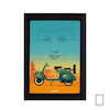 پوستر وینتیج موتور وسپا Vespa مدل N-31170