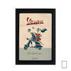 پوستر وینتیج موتور وسپا Vespa مدل N-31172
