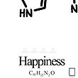 تابلو فرمول شیمیایی شادی مدل N-93103