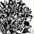 تابلو بزرگان راک Rock مدل N-55326