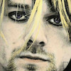 تابلو عکس کرت کوبین Kurt Cobain مدل N-55333