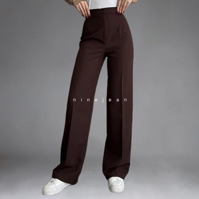 نیم بگ قهوه ای پارچه ای