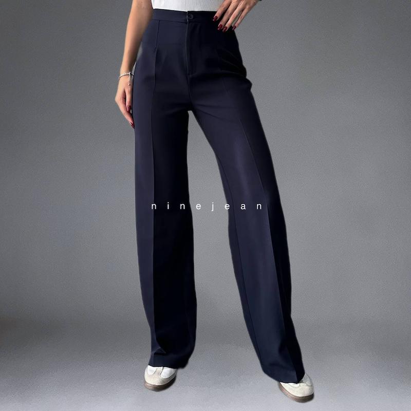 نیم بگ سرمه ای پارچه ای