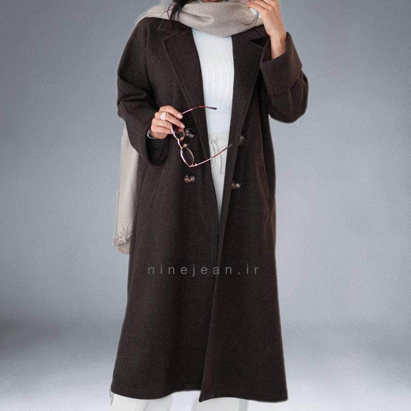 پالتو فوتر چهار دکمه بلند