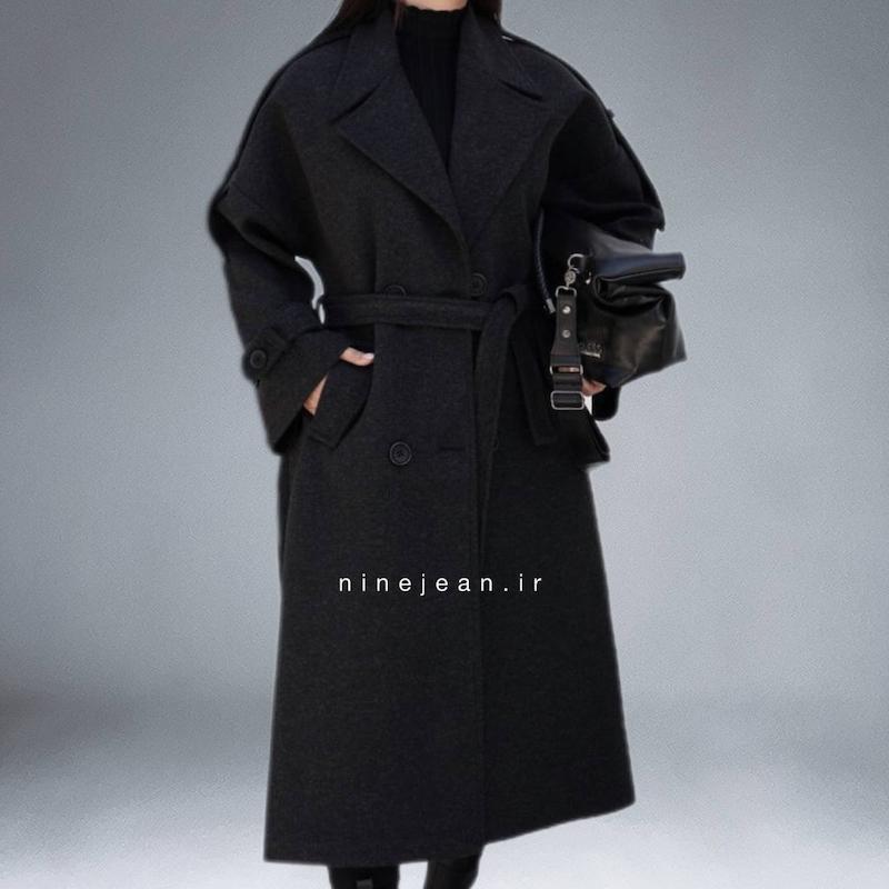 پالتو فوتر چهار دکمه بلند