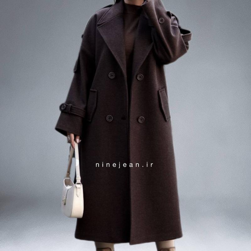 پالتو فوتر چهار دکمه بلند