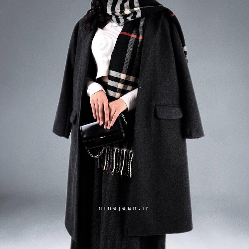 پالتو فوتر تک دکمه بلند