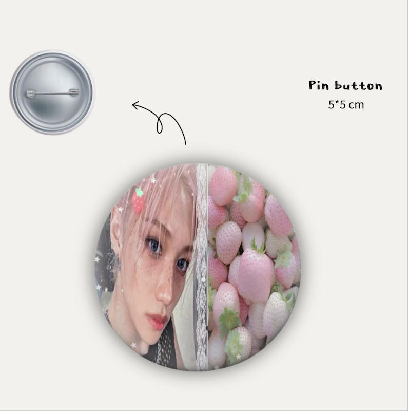 Felix tootfarangi pin button 🍓
