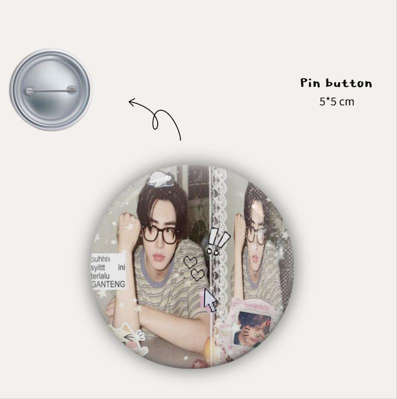Songhoon pin button 🪄🧸