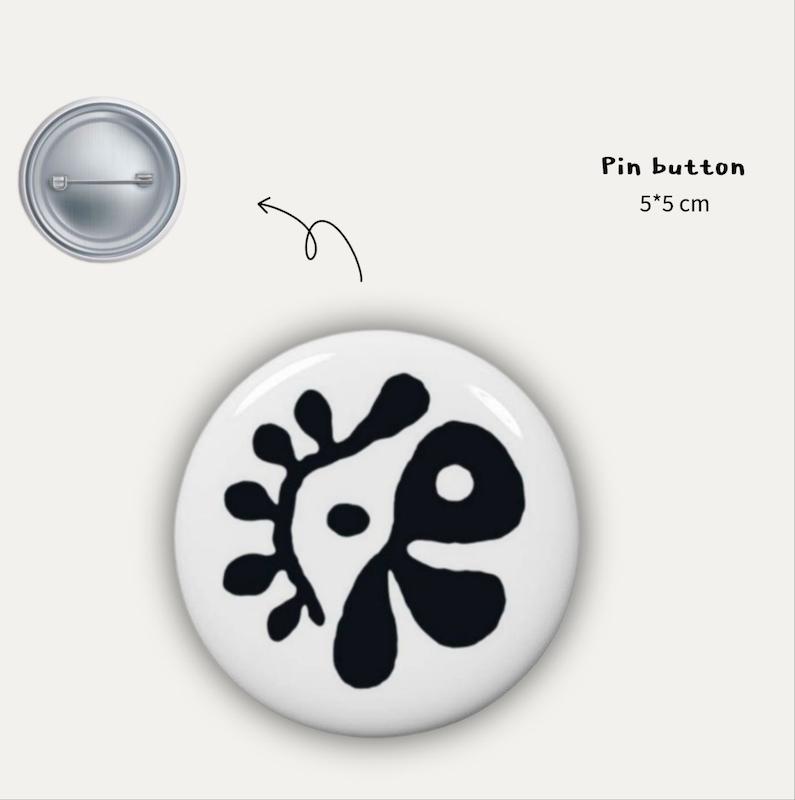 Cortis pin button 