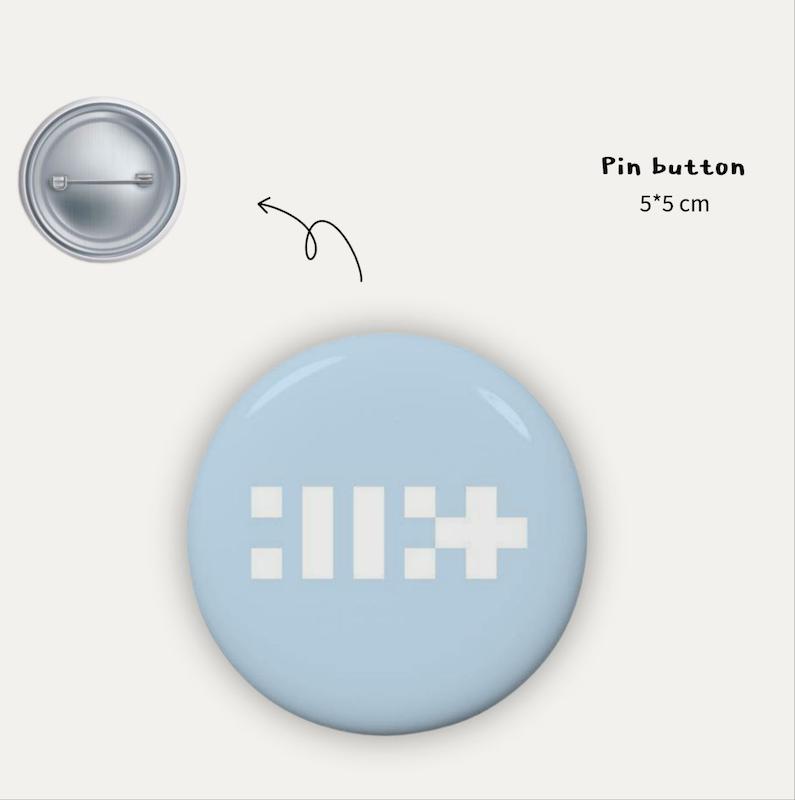 Illit pin button 🦋