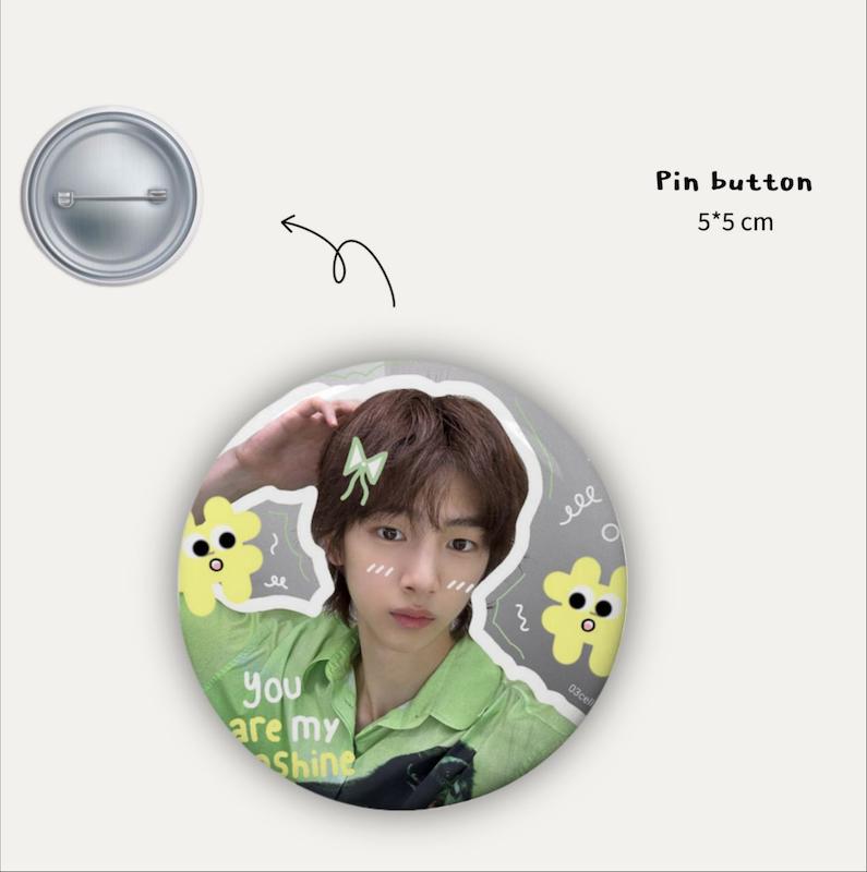 Juhoon pin button 🌱