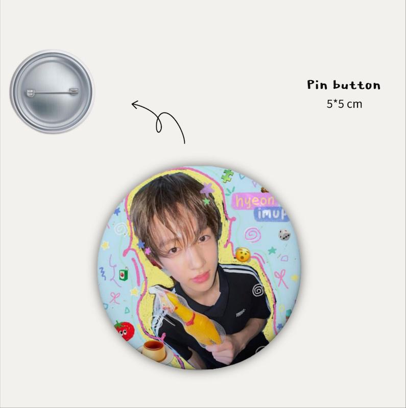 Seonghyeon pin button 