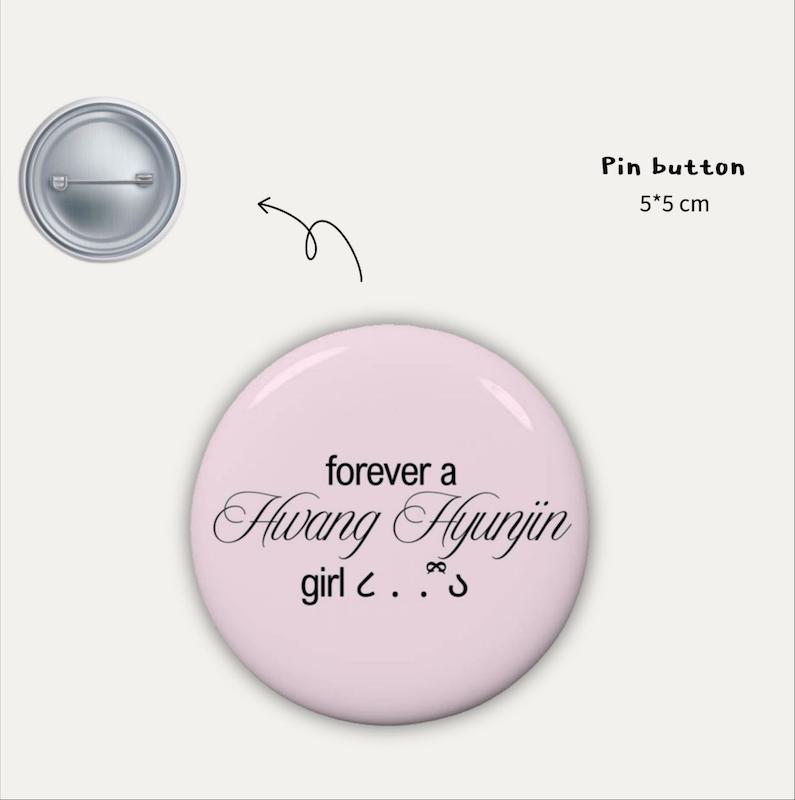 Straykids pinky pin button 🎀
