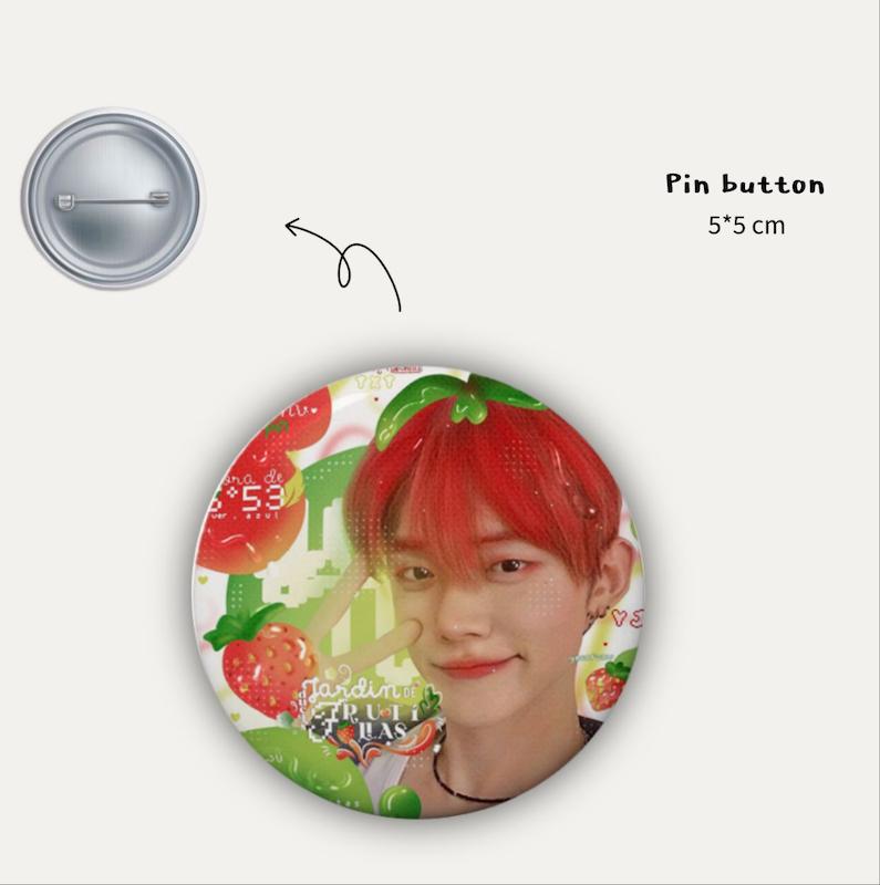 Yeonjun pin button 🍓