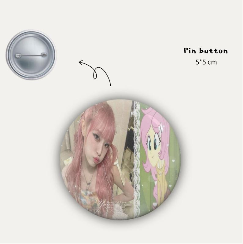 Yena pin button 💕
