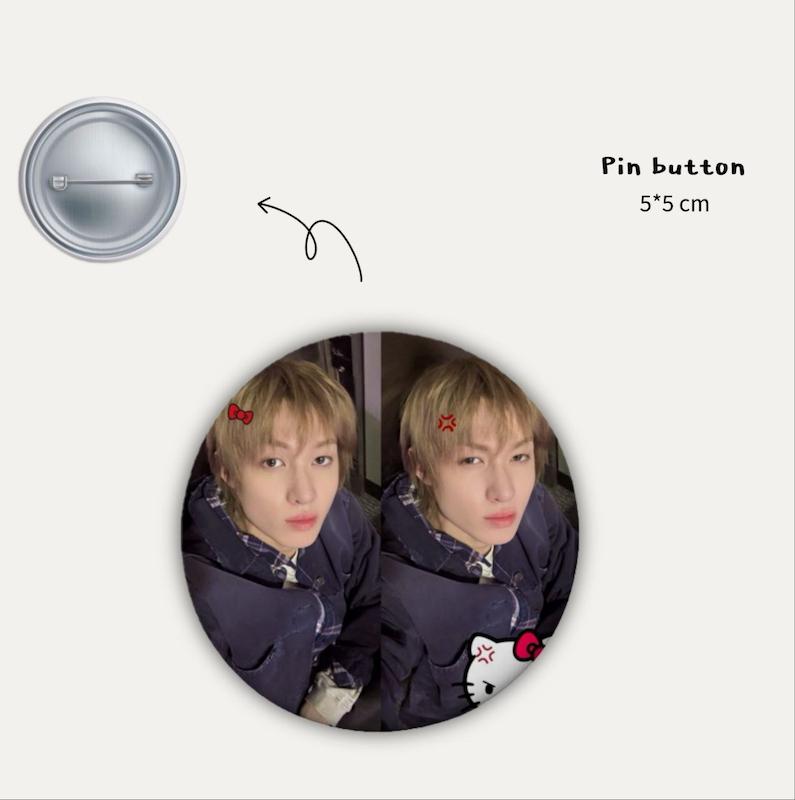 Martin pin button 🍭