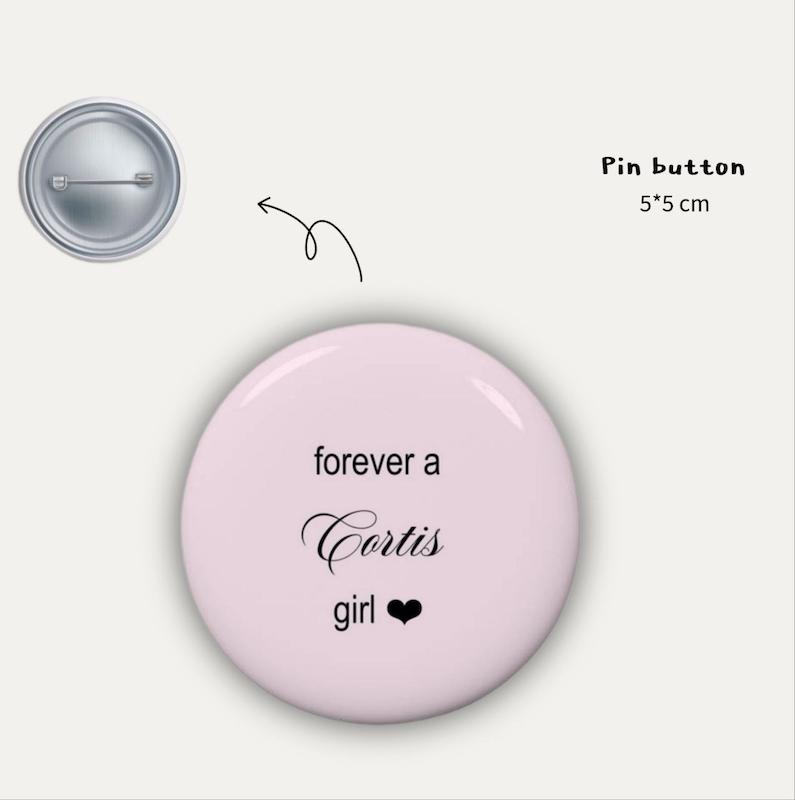 Cortis pin button 💓