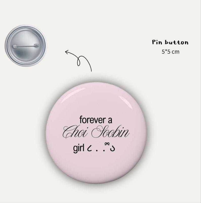 TXT forever pin button 💕