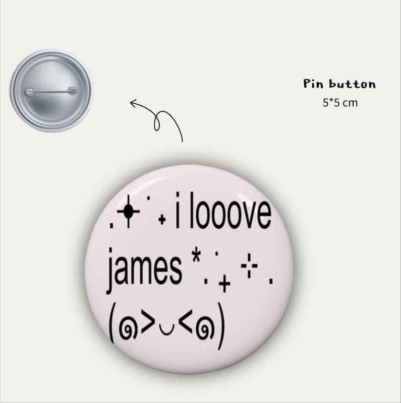 Cortis cute pin button 🍡