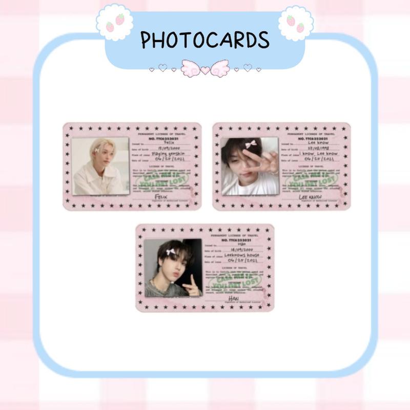 Straykids ID photocards