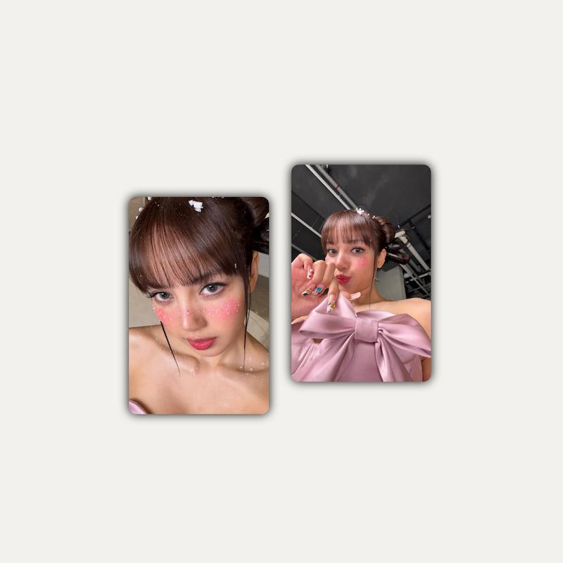 🎀 Lisa cute photocards 