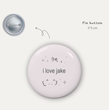 🎀Enhypen pin button "" I love ... ver