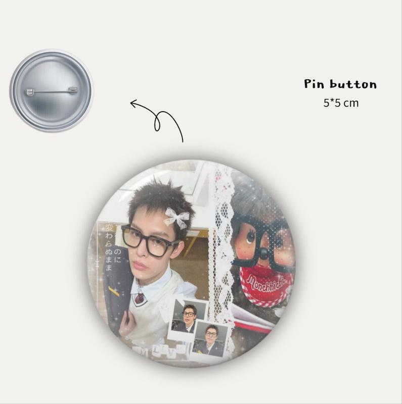 James cortis pin button 