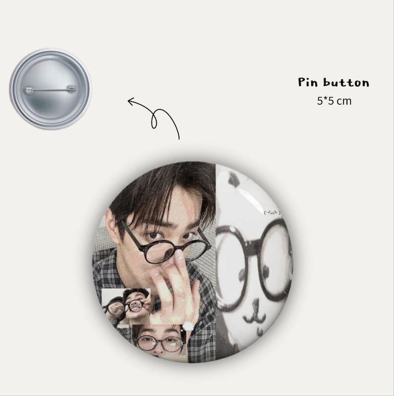 Keonho cortis pin button 🎀