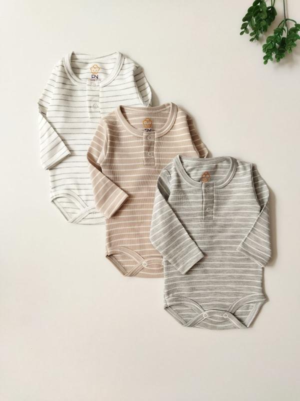 بادی استین بلند راه راه