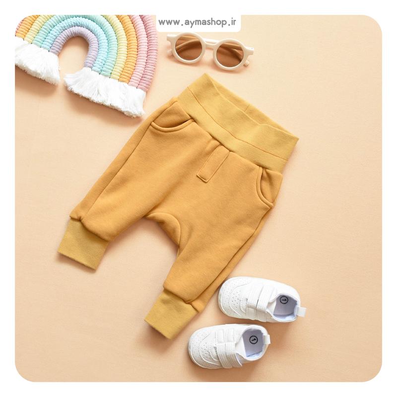 شلوار خردلی